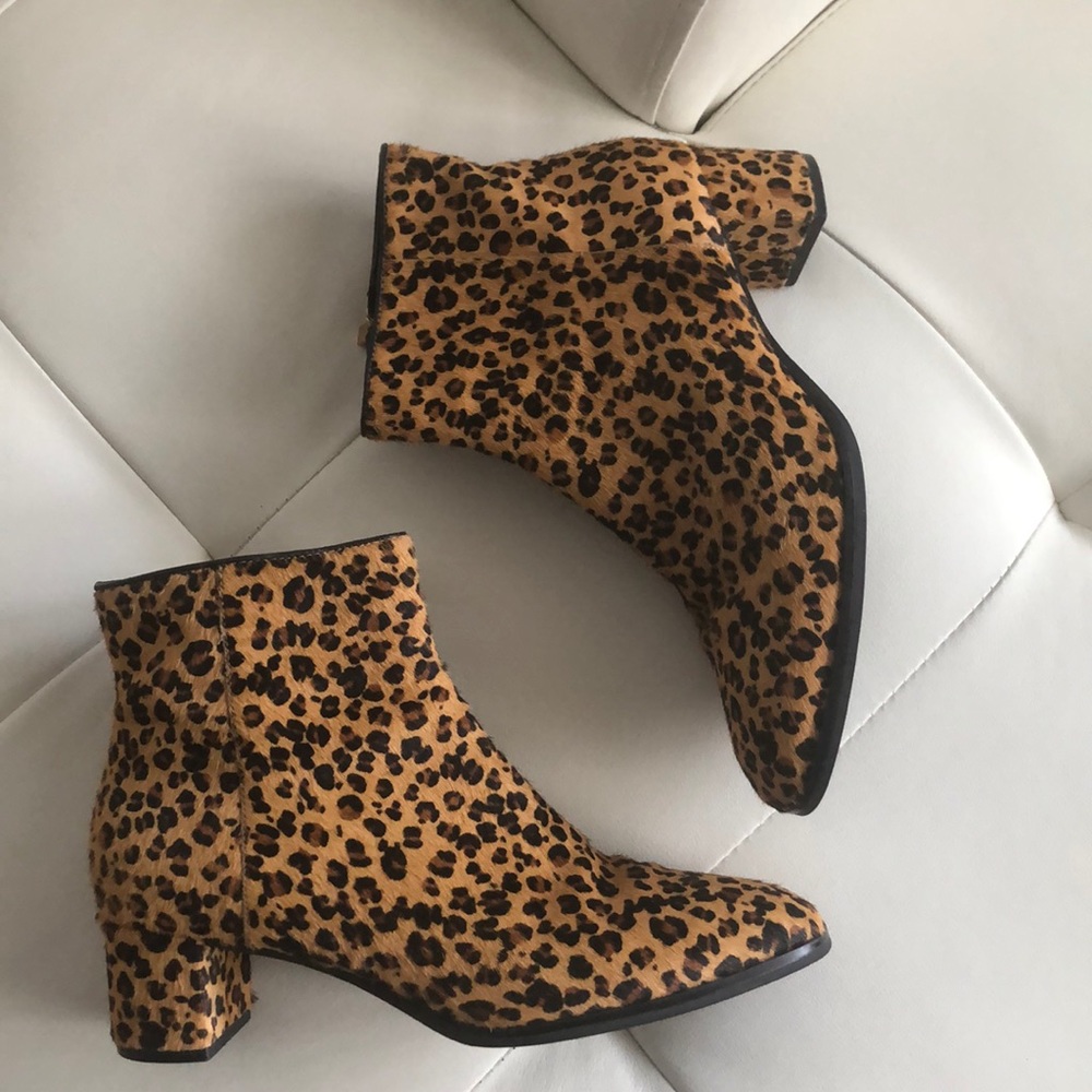 Via Spiga Leopard Booties - Picture 7 of 14